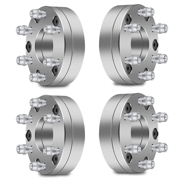4 Pcs 1.5 5x135 to 5x5.5 14x2 Studs Wheel Spacers For Ford Expedition 2000-2002 4 Pcs 1.5 5x135 to 5x5.5 14x2 Studs Wheel Spacers For Ford Expedition 2000-2002