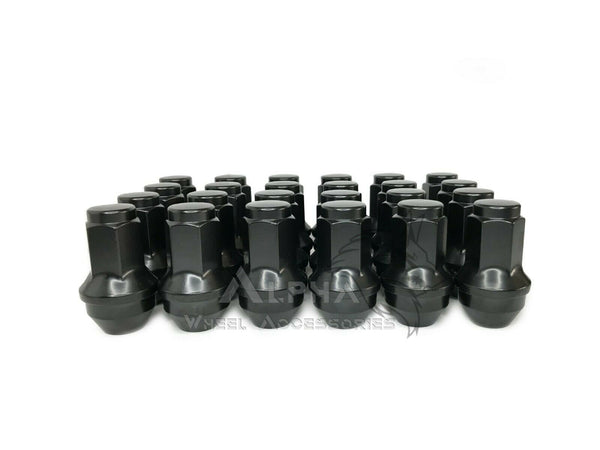 24 Chrome Factory Style Lug Nuts - 14mm X 2.0 For 2000-2014 Ford F-150 Stock Wheels