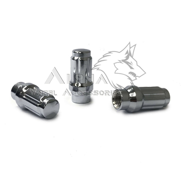 thumbnail image 2 of 20 Chrome ET Spline Lug Nuts For Toyota Lexus – 12x1.5 Thread – Fits Camry, Corolla, Matrix, TC – With Security Key 2 of 3