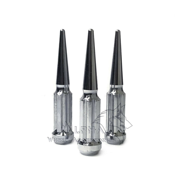Wheel Mate Spiked Lug Nuts Set of 32 - Chrome 9/16in main image 1