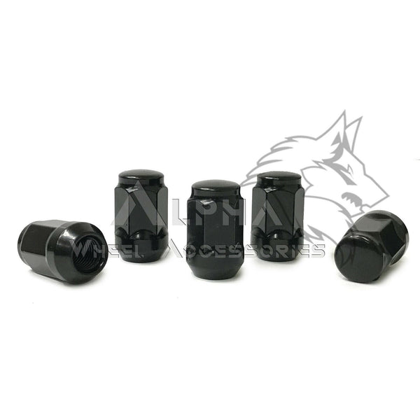 24 Red Bulge Acorn Lug Nuts 12x1.5 – Forged Steel, 19mm/3/4" Hex – Fits Toyota 4Runner Tundra FJ Cruiser Tacoma