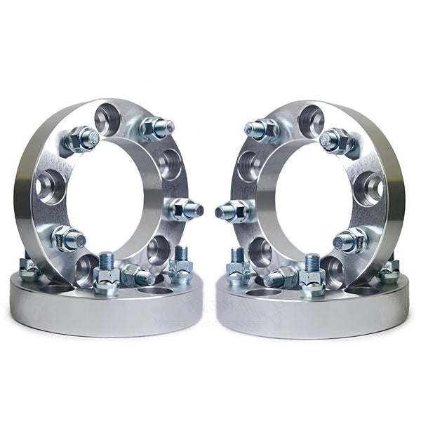 Wheel Adapters 6X4.5 to 6x135 (pair of 2) 14x2 Studs, 71.5mm Hub Bore Wheel Adapters 6X4.5 to 6x135 (pair of 2) 14x2 Studs, 71.5mm Hub Bore