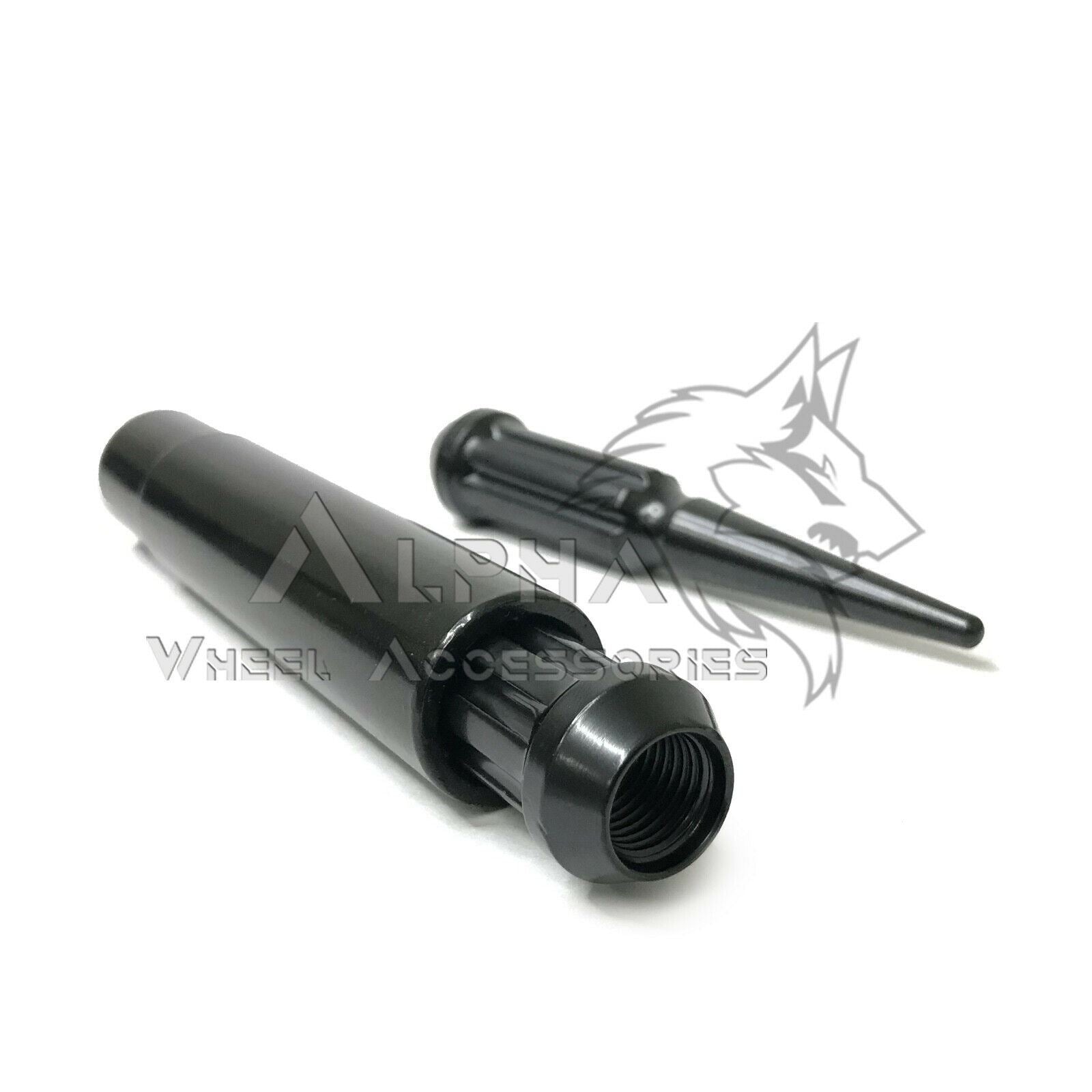 thumbnail image 2 of 32 Twisted Spike Chrome Lug Nuts – 14x1.5, Ford Super Duty F250/F350 2003-On, EZAccessory 2 of 6