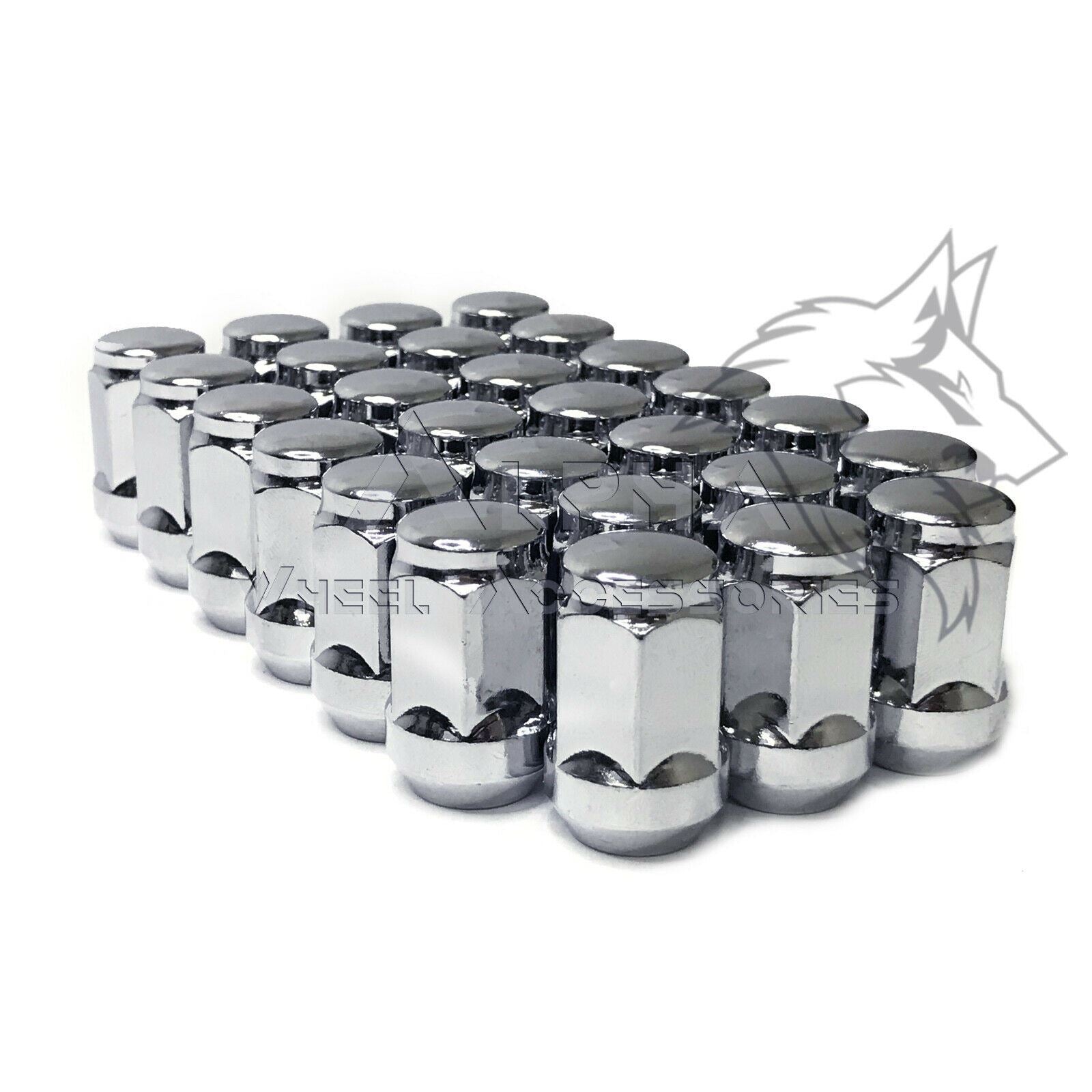 4 Chrome Factory OE Style Wheel Lug Nut Locks 12x1.5 Toyota - Foto 6