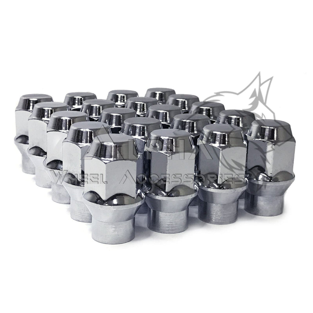 Mag Wheel Lug Nuts 25 Lug Nuts 7/16 Chrome Nut 1.37 Shank